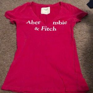 Abercrombie and Fitch v neck tee
